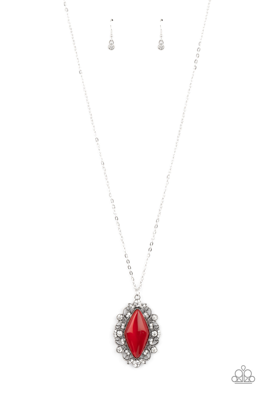 EXQUISITELY ENCHANTED - RED NECKLACE