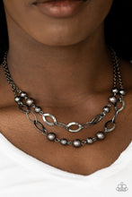Load image into Gallery viewer, GLIMMER TAKES ALL - BLACK NECKLACE