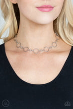 Load image into Gallery viewer, SIMPLY CITY SLICKER - SILVER CHOKER NECKLACE