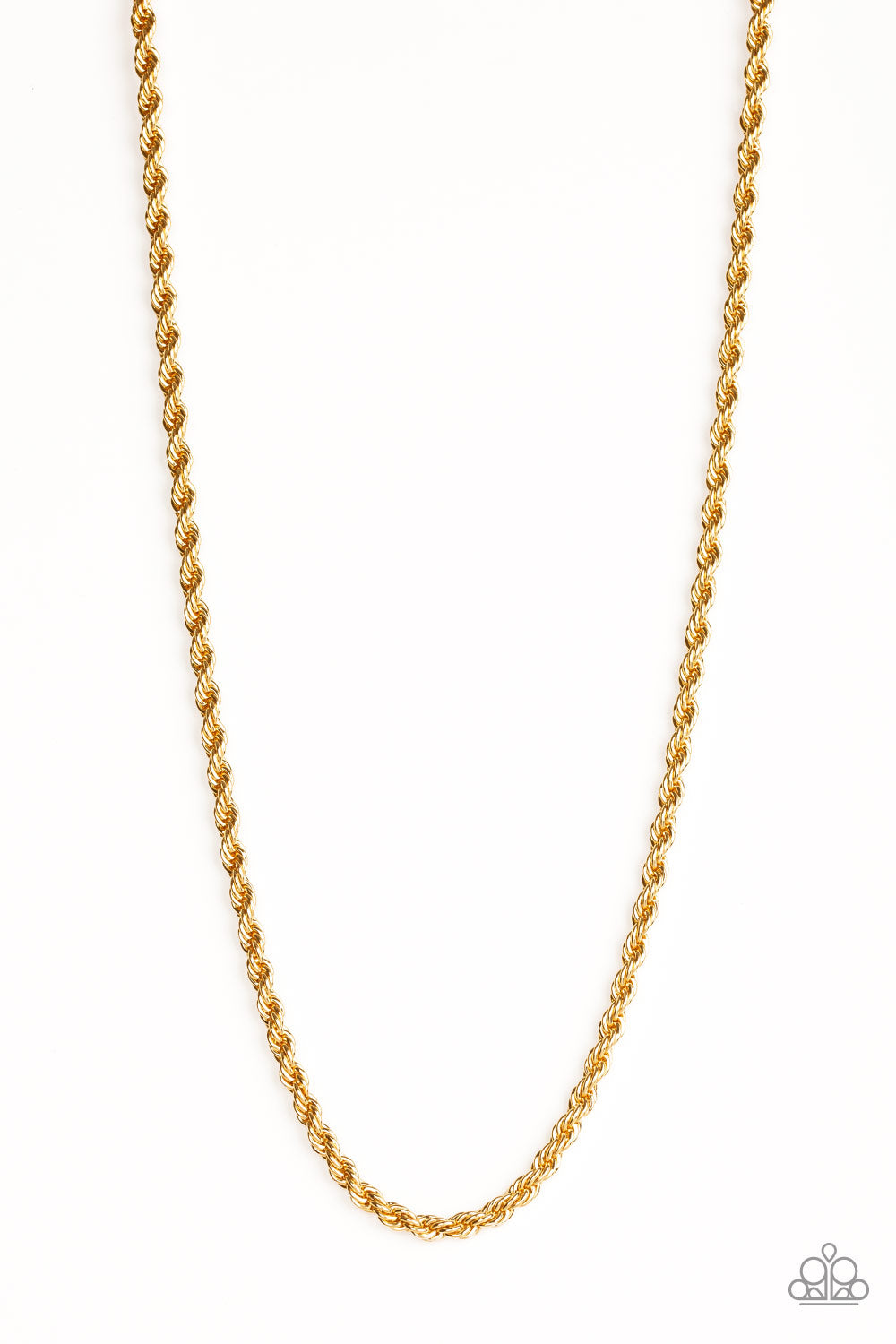 DOUBLE DRIBBLE - GOLD URBAN NECKLACE