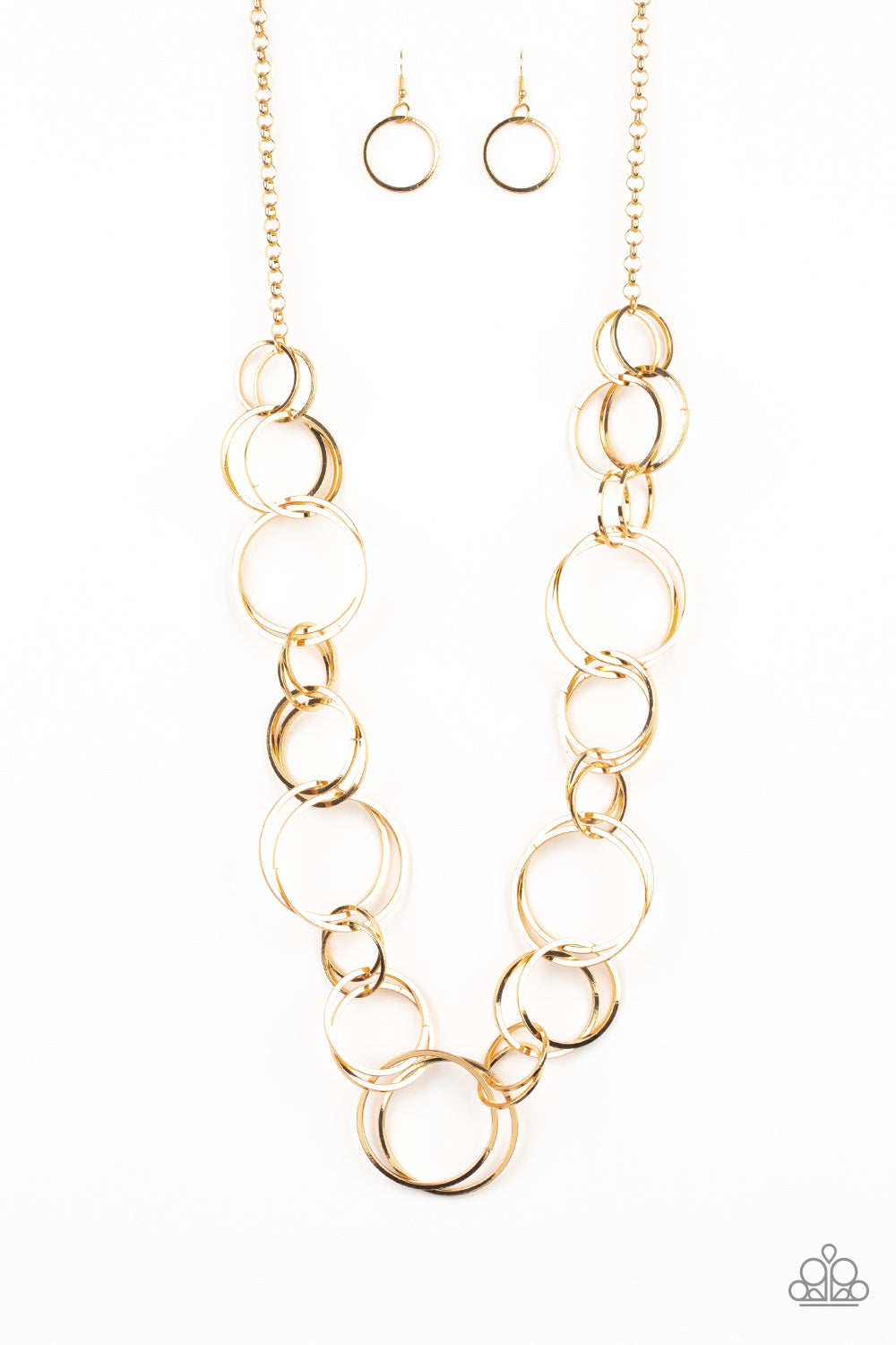 NATURAL-BORN RINGLEADER - GOLD NECKLACE