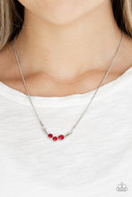 Load image into Gallery viewer, SPARKLING STARGAZER - RED NECKLACE