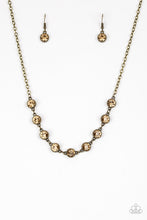 Load image into Gallery viewer, STARLIT SOCIALS - BRASS NECKLACE