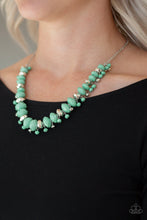 Load image into Gallery viewer, BRAGS TO RICHES - GREEN NECKLACE