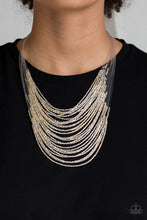 Load image into Gallery viewer, CATWALK QUEEN - GOLD/SILVER NECKLACE