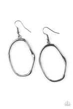 Load image into Gallery viewer, ECO CHIC - BLACK EARRING