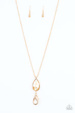 Load image into Gallery viewer, ELITE SHINE - GOLD LANYARD NECKLACE