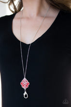 Load image into Gallery viewer, MALIBU MANDALA - RED NECKLACE