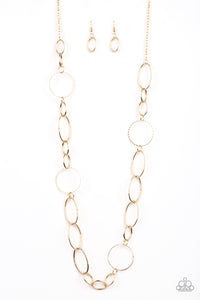 PERFECT MISMATCH - GOLD NECKLACE