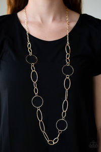 PERFECT MISMATCH - GOLD NECKLACE