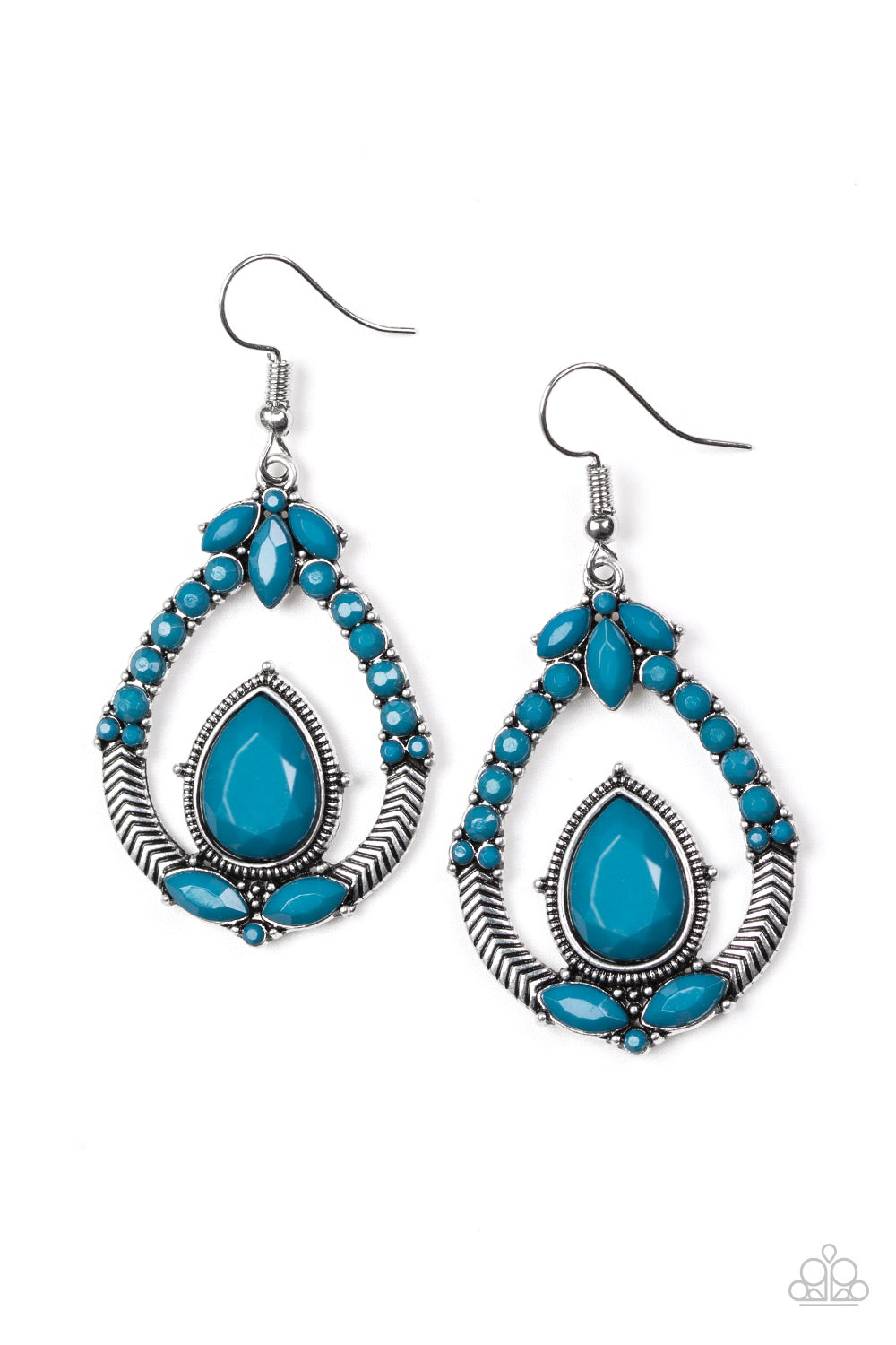 VOGUE VOYAGER - BLUE EARRING