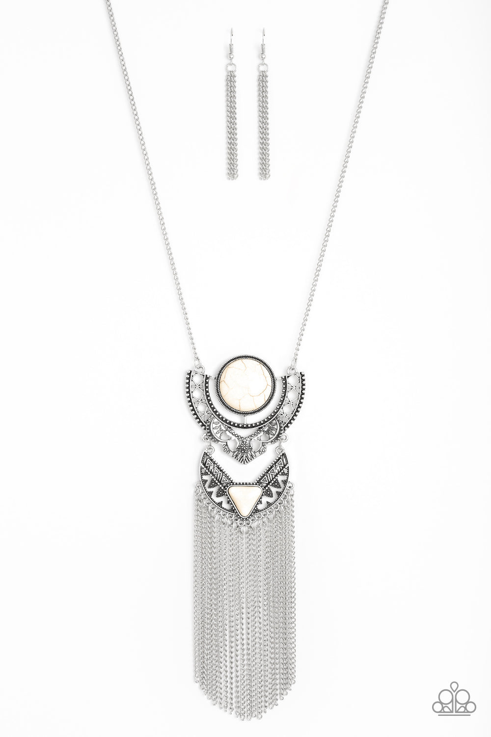 SPIRIT TREK - WHITE NECKLACE