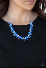 Load image into Gallery viewer, BRAGS TO RICHES - BLUE NECKLACE