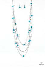 Load image into Gallery viewer, BRILLIANT BLISS - BLUE NECKLACE