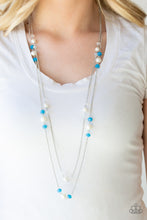 Load image into Gallery viewer, SPRING SPLASH - BLUE NECKLACE