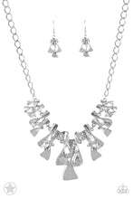 Load image into Gallery viewer, THE SANDS OF TIME - SILVER BLOCKBUSTER NECKLACE