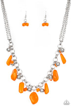 Load image into Gallery viewer, GRAND CANYON GROTTO - ORANGE NECKLACE