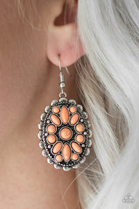 PRAIRIE POPPY - ORANGE EARRING