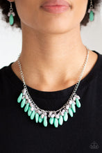 Load image into Gallery viewer, BEAD BINGE - GREEN NECKLACE