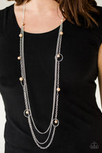 Load image into Gallery viewer, COLLECTIVELY CAREFREE - BROWN NECKLACE