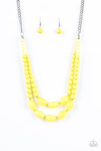 SUNDAY SHOPPE - YELLOW NECKLACE