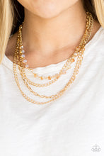 Load image into Gallery viewer, EXTRAVAGANT ELEGANCE - GOLD NECKLACE