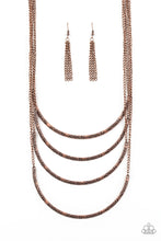 Load image into Gallery viewer, IT WILL BE OVER THE MOON - COPPER NECKLACE