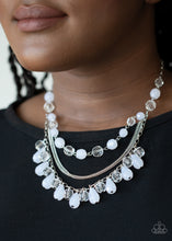 Load image into Gallery viewer, AWE-INSPIRING IRIDESCENCE - WHITE NECKLACE