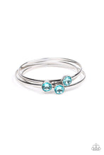 Load image into Gallery viewer, BE ALL YOU CAN BEDAZZLE - BLUE BRACELET