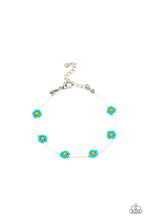 Load image into Gallery viewer, CAMP FLOWER POWER - BLUE BRACELET