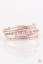 Load image into Gallery viewer, CATWALK IT OFF - PINK WRAP BRACELET