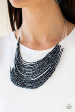 Load image into Gallery viewer, CATWALK QUEEN - BLUE NECKLACE