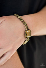 Load image into Gallery viewer, COMMAND AND CONQUEROR - BRASS BRACELET