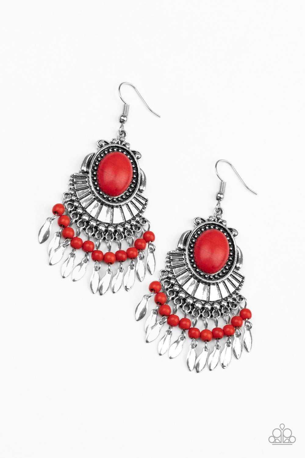 ECO TRIP - RED EARRING