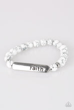 Load image into Gallery viewer, FEARLESS FAITH - WHITE BRACELET