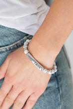 Load image into Gallery viewer, FEARLESS FAITH - WHITE BRACELET