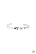 Load image into Gallery viewer, LOVE ONE ANOTHER - SILVER BRACELET