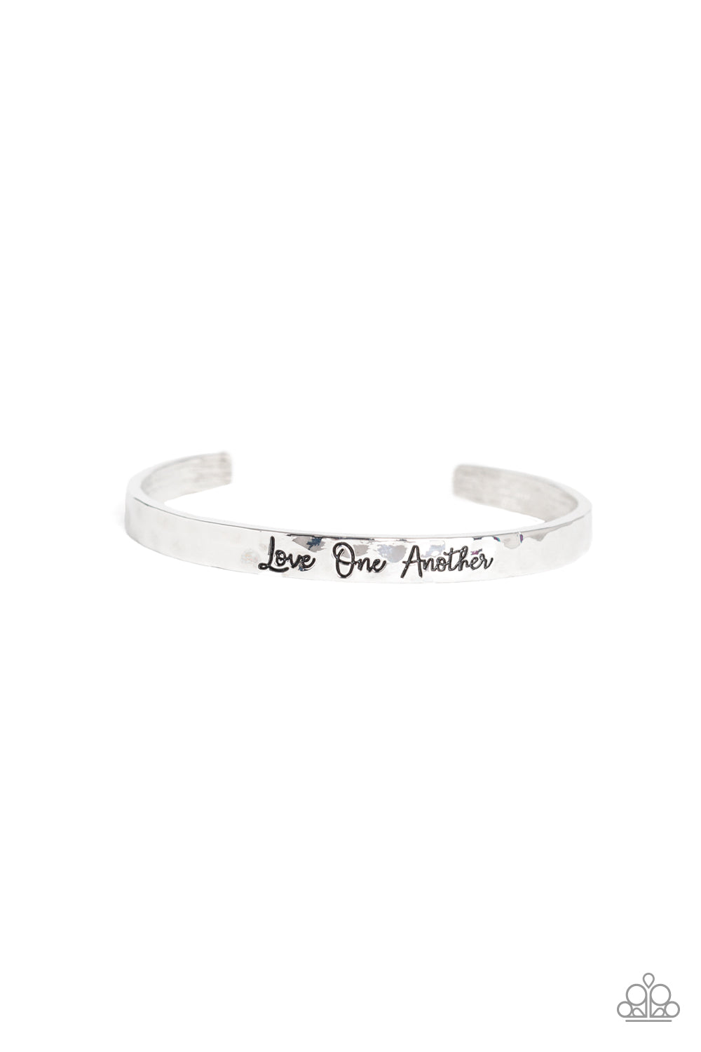 LOVE ONE ANOTHER - SILVER BRACELET