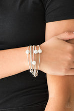 Load image into Gallery viewer, MARVELOUSLY MAGNETIC - WHITE BRACELET