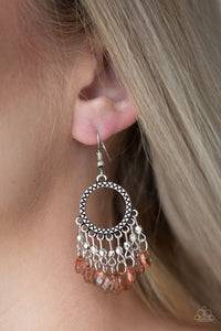 PARADISE PAALACE - BROWN EARRING