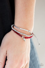 Load image into Gallery viewer, RECKLESS ROMANCE - RED URBAN BRACELET