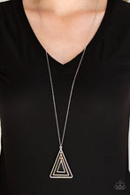 Load image into Gallery viewer, TRI HARDER - SILVER NECKLACE