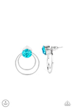 Load image into Gallery viewer, WORD GETS AROUND - BLUE POST EARRING