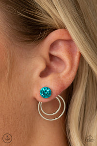 WORD GETS AROUND - BLUE POST EARRING