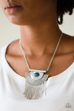 Load image into Gallery viewer, WHEN IN ROAM - BLUE NECKLACE