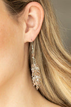 Load image into Gallery viewer, CELESTIAL CHANDELIERS - BROWN EARRING