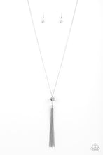 Load image into Gallery viewer, SOCIALITE OF THE SEASON - SILVER NECKLACE