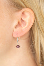 Load image into Gallery viewer, HAPPY AS CAN BEAM - PURPLE NECKLACE