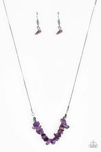 Load image into Gallery viewer, BACK TO NATURE - PURPLE NECKLACE