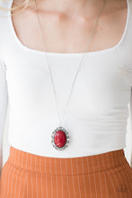 Load image into Gallery viewer, VINTAGE VANITY - RED NECKLACE